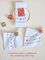 Atelier Royal Berry Table Napkins - Set of 4