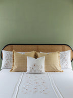 Autumn Petal Scallop Luxury Bedlinen Set in 500TC – alternate view