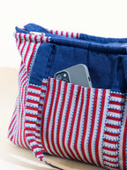 Fort Rose Navy Tote Bag – alternate view