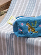 Malabar Tiger Ocean Blue Toiletry Bag – alternate view