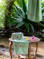 Monsoon Bloom Pale Green Toiletry Bag – alternate view