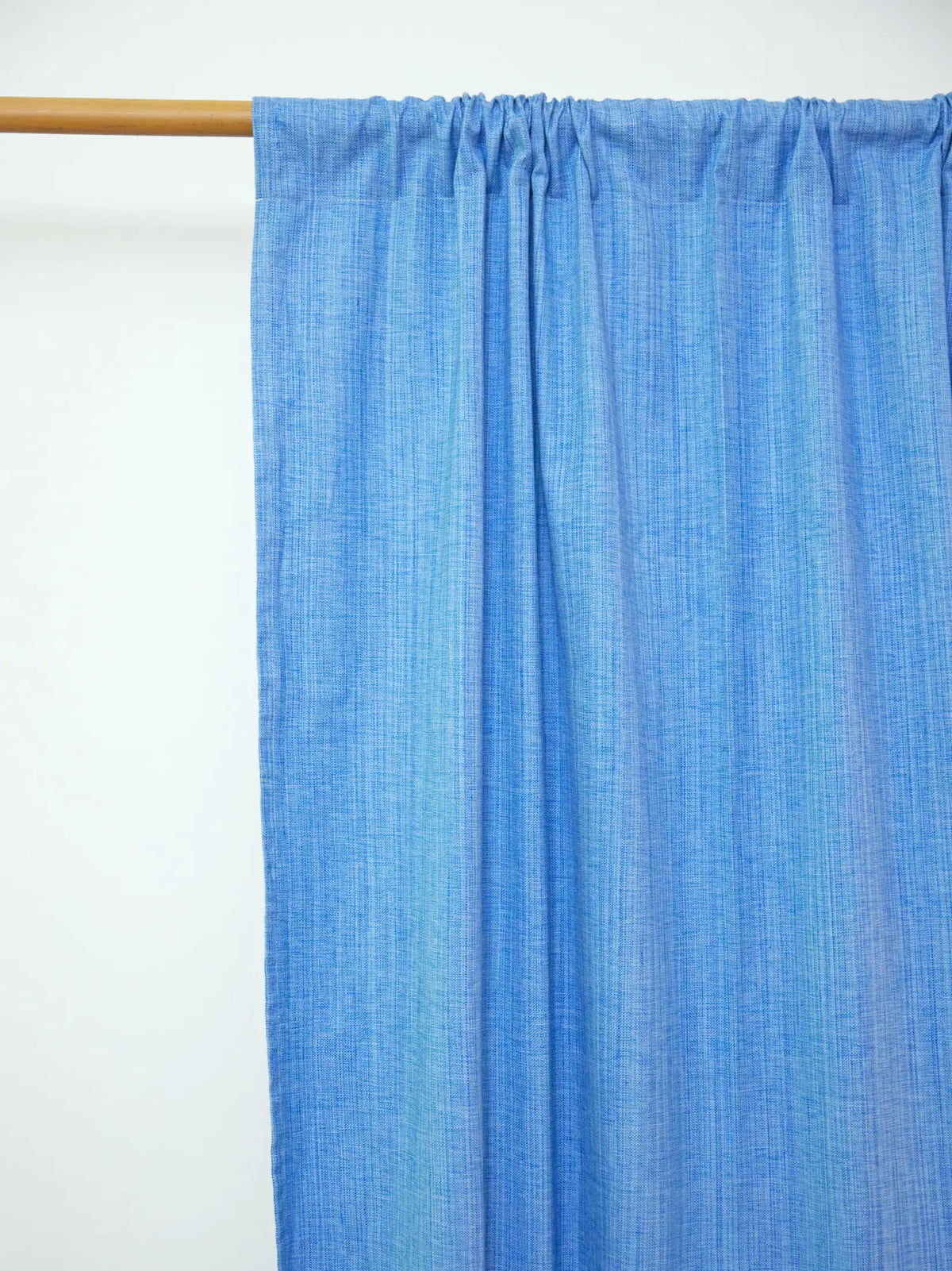 Ocean Blue Handwoven Cotton Curtain