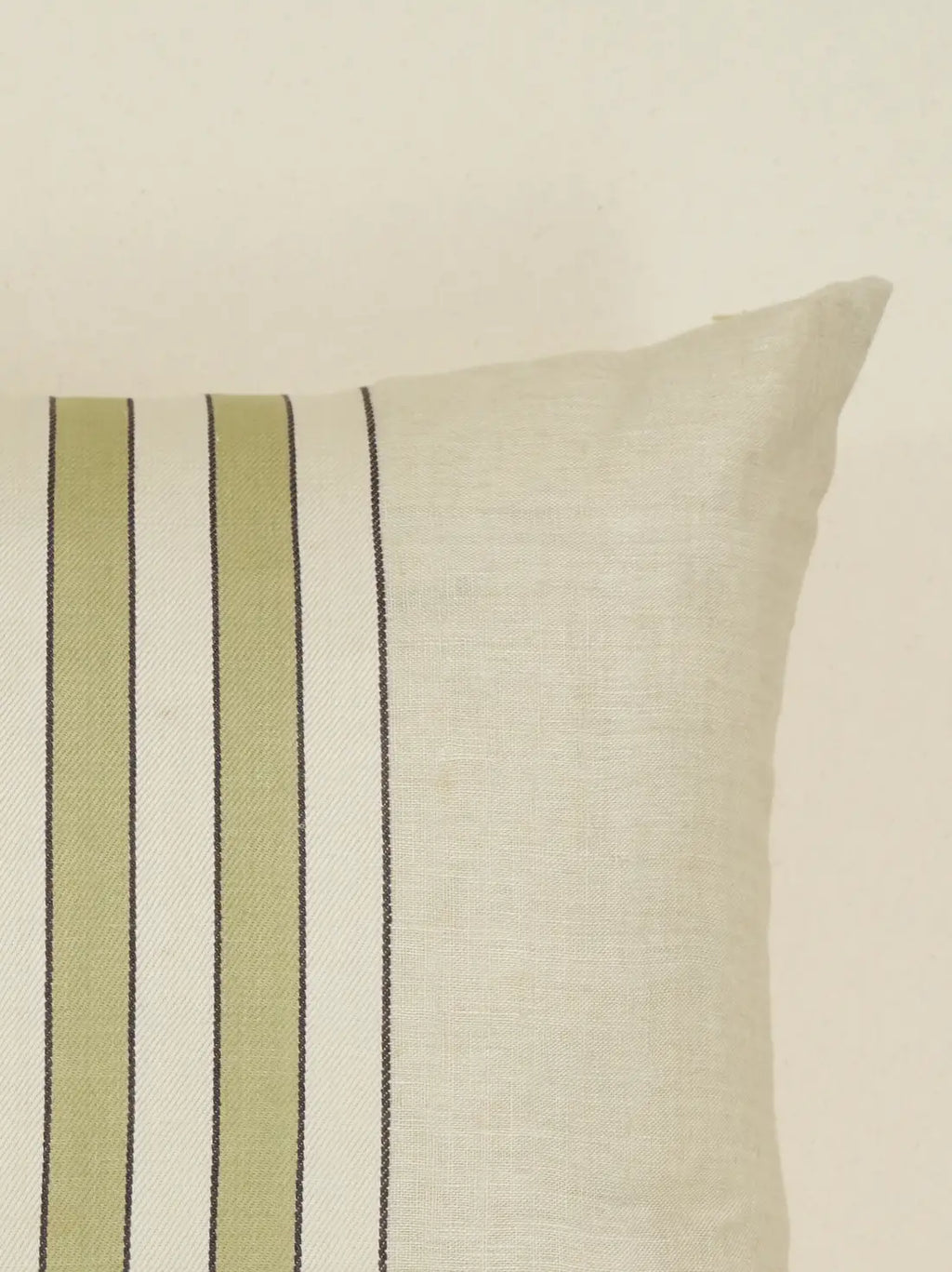 Olive Grove Linen Cushion Cover – alternate view