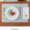 Festive Stripes Ribbed Placemats - Image 2