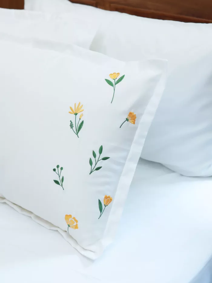 Cassia Yellow Bedding in Cotton