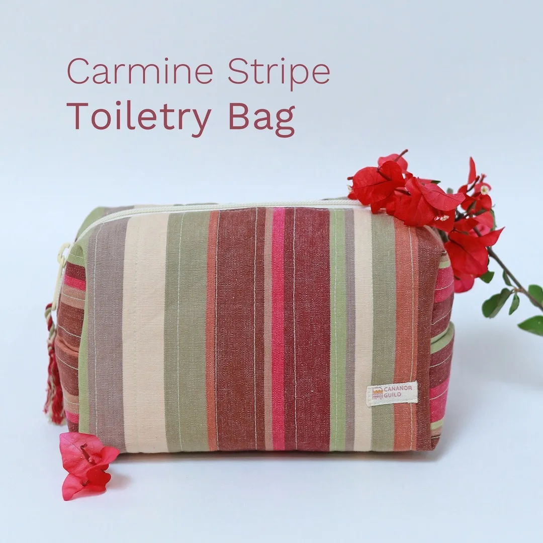 carmine toiletry bag
