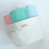 Pastels Hues Waffle Hand Towels - Set of 4