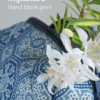 Amer Block Print Toiletry Bag - Image 3