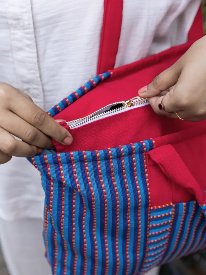 Marina Rouge Tote Bag - Image 2